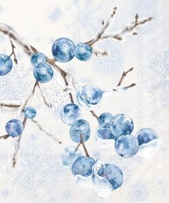 Șervețel - Frosty Berries - 33x33 cm