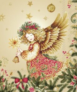 Șervețel - Opulent Angel cream - 33x33 cm