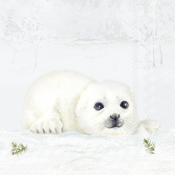 Șervețel - Seal - 33x33 cm 1 Șervețel - Seal - 33x33 cm
