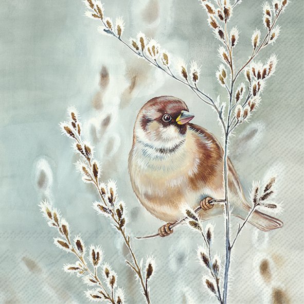 Șervețel - Winter Melody - 25x25 cm 1 Șervețel - Winter Melody - 25x25 cm