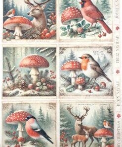 Hârtie de orez - Erithata Muscaria - A4