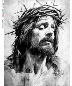 Hârtie de orez – Jesus Christ – A5