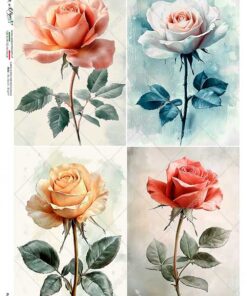 Hârtie de orez – Roses in 4 acts - A5