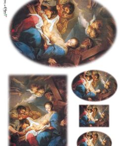 Hârtie de orez – The Birth of Jesus – A5