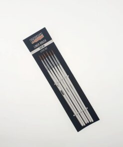 Set 6 pensule liner - 00 - Pentart