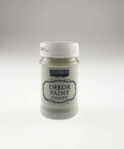 Vopsea Decor Paint Chalky - Verde Country - 100 ml - Pentart