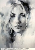 Hartie de orez - Portrait of the Girl - A4