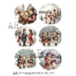 Hârtie de orez – Carol Singers 2 – A4