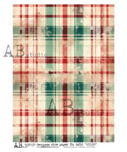 Hârtie de orez – Scandinavian Wallpaper – A4