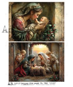 Hârtie de orez – The Holly Night in 2 acts - A4