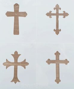 Șablon – simbol cruce – 30×30 cm
