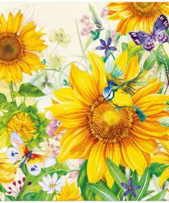 Șervețel - Wild Sunflowers - 33x33 cm