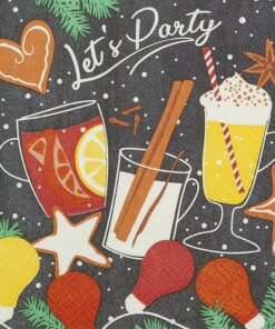 Șervețel – Xmas Party – 25×25 cm