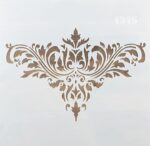 sablon - Damask Pattern - 20x20 cm