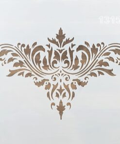 Șablon - Damask Pattern - 20x20 cm