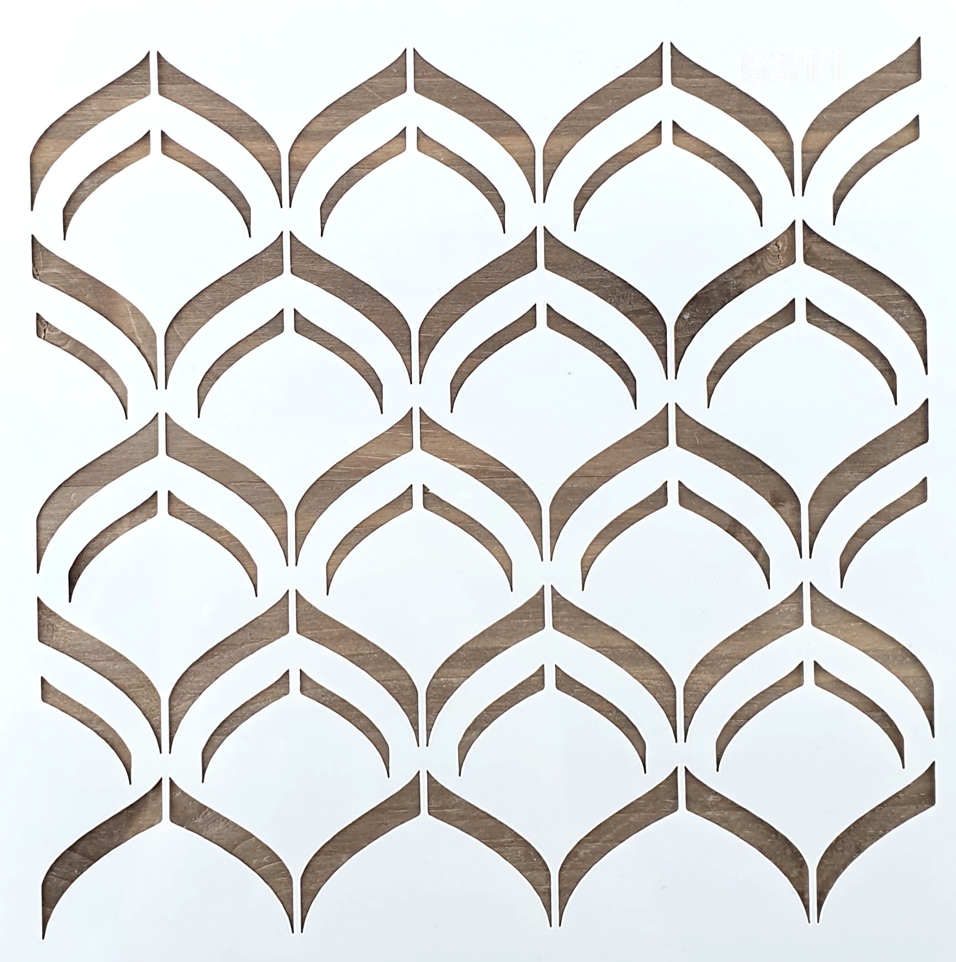 Șablon - Decorative Pattern - 20x20 cm 1 Șablon - Decorative Pattern - 20x20 cm