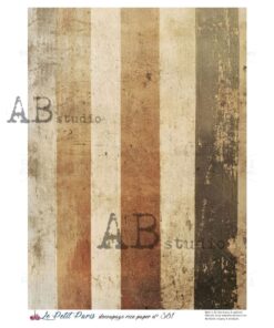 Hârtie de orez – Stripes Wallpaper – A4