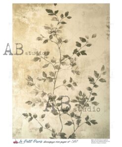 Hârtie de orez – The Branch – A4