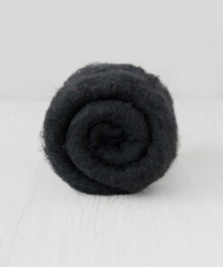 Lână Cardată Bergschaf - 100 g - DARK