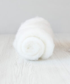 Lână Cardată Maori - 100 g - SNOW