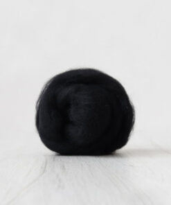 Lână fină Corriedale - DARK - 100 g