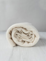 Prefelt din lână merinos extrafină – NATURAL WHITE - 170x130 cm