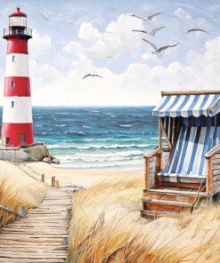 Șervețel - Beach Walk - 33x33 cm