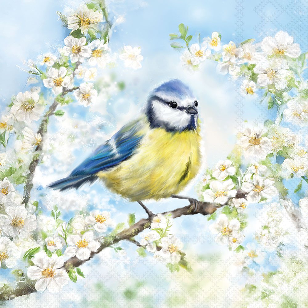 Șervețel - Blossom Time - 33x33 cm 1 Șervețel - Blossom Time - 33x33 cm