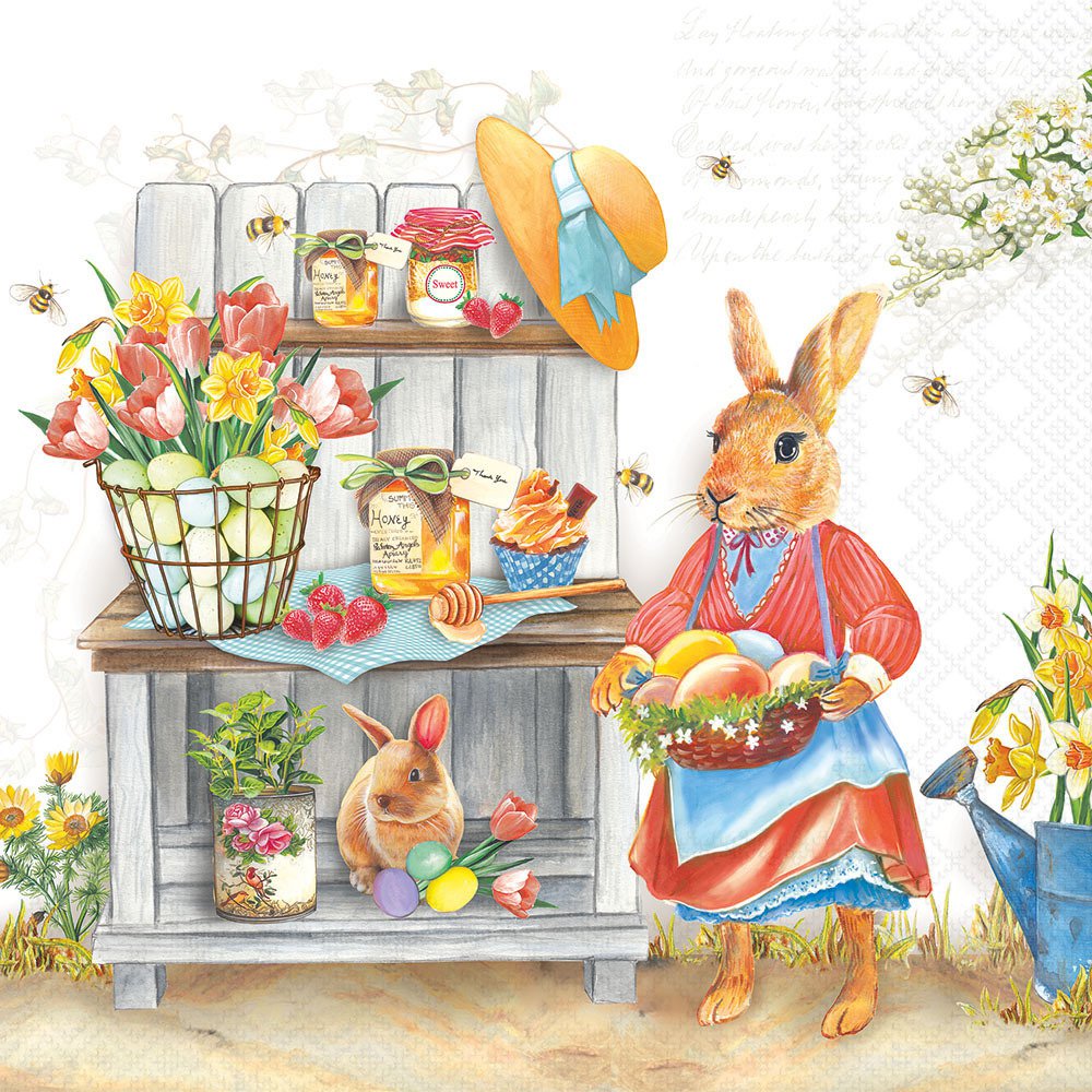 Șervețel - Easter Kitchen - 33x33 cm 1 Șervețel - Easter Kitchen - 33x33 cm