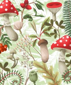 Șervețel - Forest Fungi - 33x33 cm