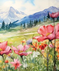 Șervețel – Blooming Fields – 33×33 cm
