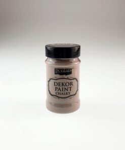 Vopsea Decor Paint Chalky – Ciocolată cu Lapte – 100 ml – Pentart