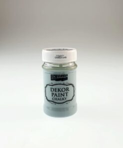 Vopsea Decor Paint Chalky – Country Blue – 100 ml – Pentart