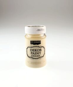 Vopsea Decor Paint Chalky – Galben – 100 ml – Pentart
