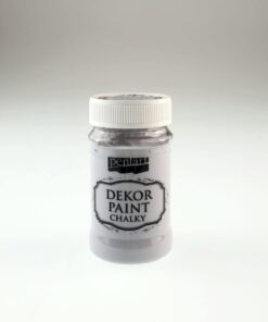 Vopsea Decor Paint Chalky – Gri Porumbel – 100 ml – Pentart