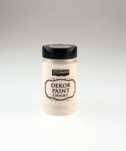 Vopsea Decor Paint Chalky – Piersică – 100 ml – Pentart