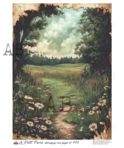 Hârtie de orez - The Glade - A4