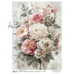 Hârtie de orez – Bouquet of Flowers 2 – A4