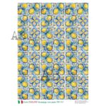 Hârtie de orez – Lemon Background - A4