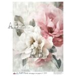 Hârtie de orez – Red & White – A4