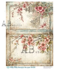 Hârtie de orez – Sakura – A4