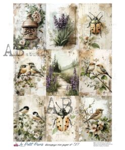 Hârtie de orez – Spring Inspiration – A4
