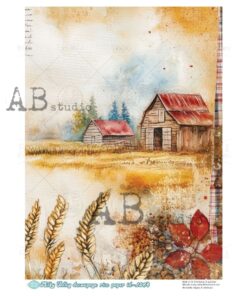 Hârtie de orez – The Farm - A4