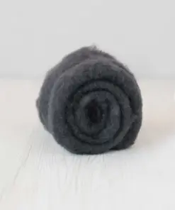 Lână Cardată Maori - 50 g - GRAPHITE