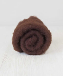 Lână Cardată Maori – 50 g – CHOCOLATE