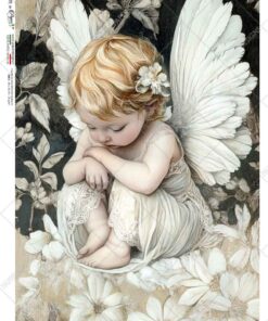 Hârtie de orez – Baby Angel - A5