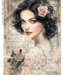 Hârtie de orez – Blue Eyes – A5