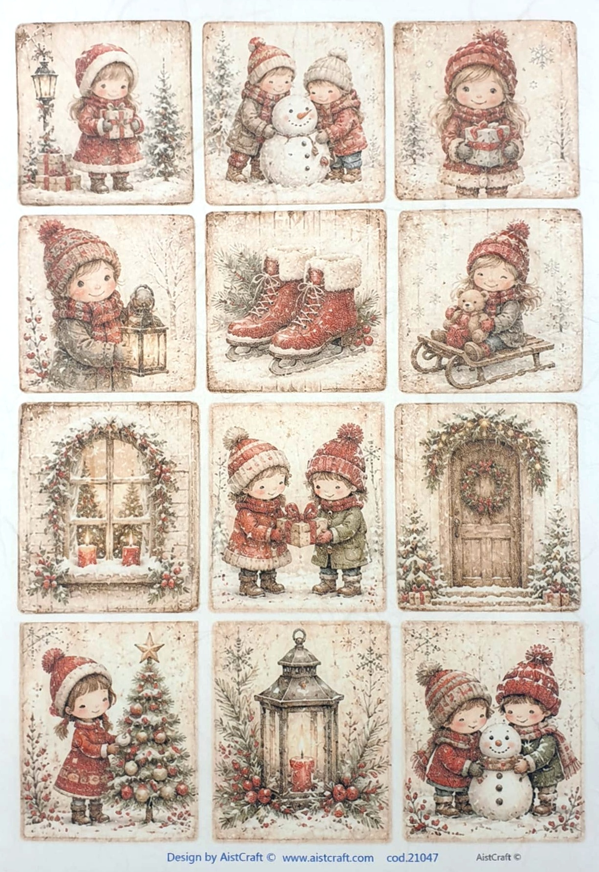 Hârtie de orez - Happy Children - A4 1 Hârtie de orez - Happy Children - A4