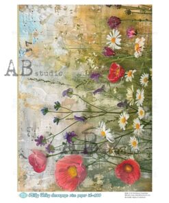 Hârtie de orez – Meadow Field – A4